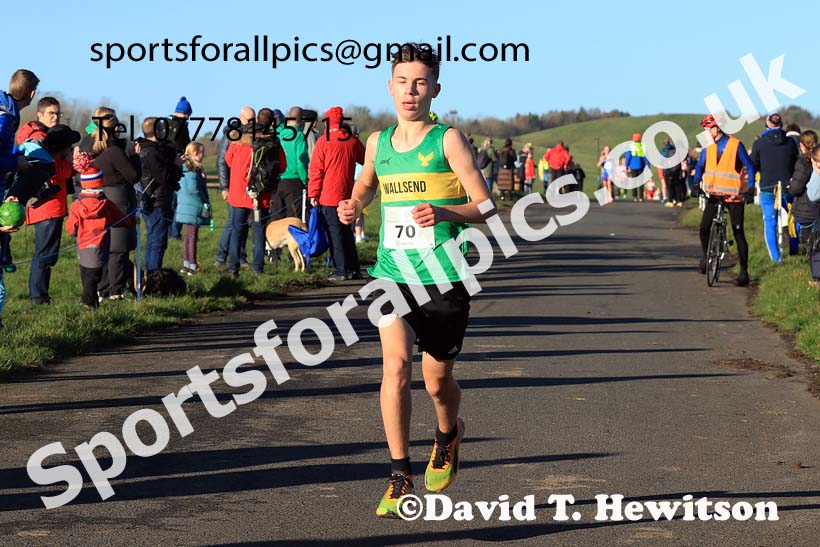 Boys and Girls under-13s 2023 Heaton Memorial 10k Road Race, Newcastle Town Moor, Newcastle.  Photo: David T. Hewitson/Sports for All Pics